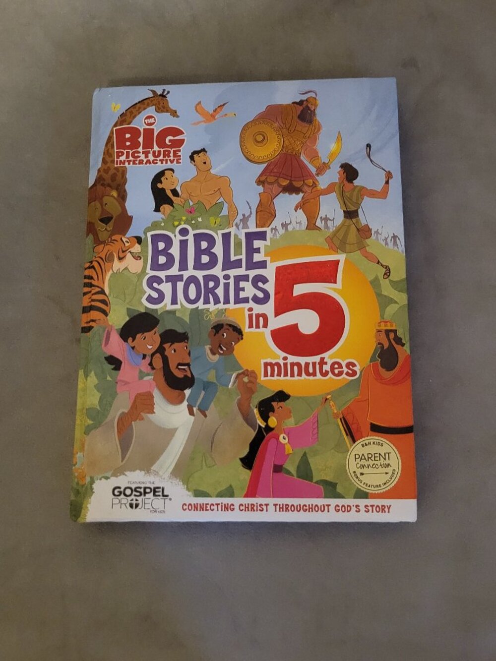 The Big Picture Interactive Bible Stories in 5 Minutes Hardcover B&H Kids